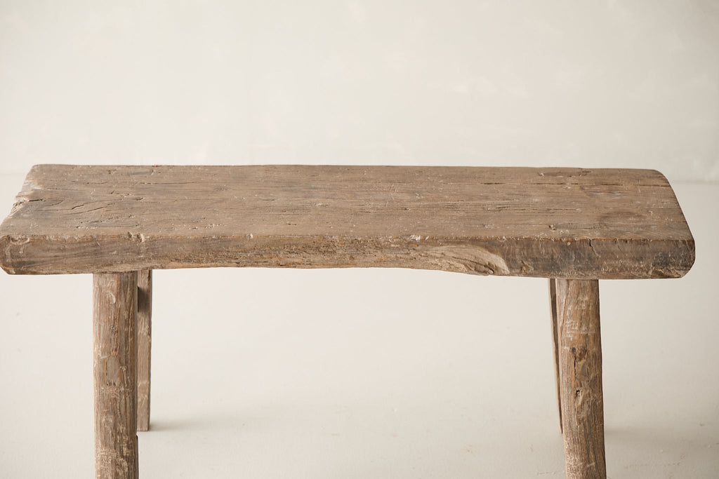 Vintage Elm Bench AH.023 - Circa 1945