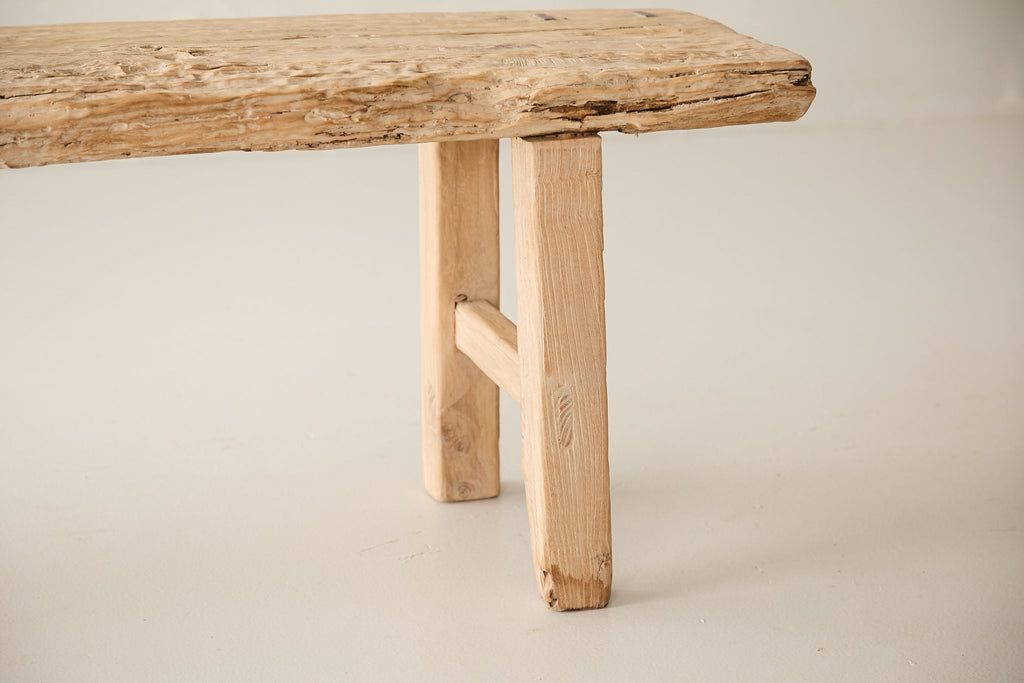 Vintage Elm Bench AH.025 - Circa 1945