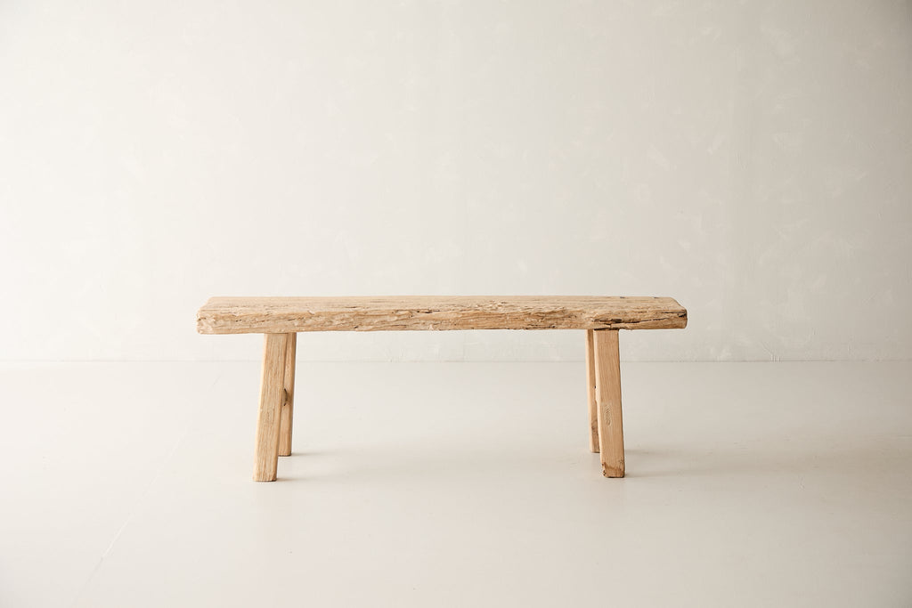 Vintage Elm Bench AH.025 - Circa 1945