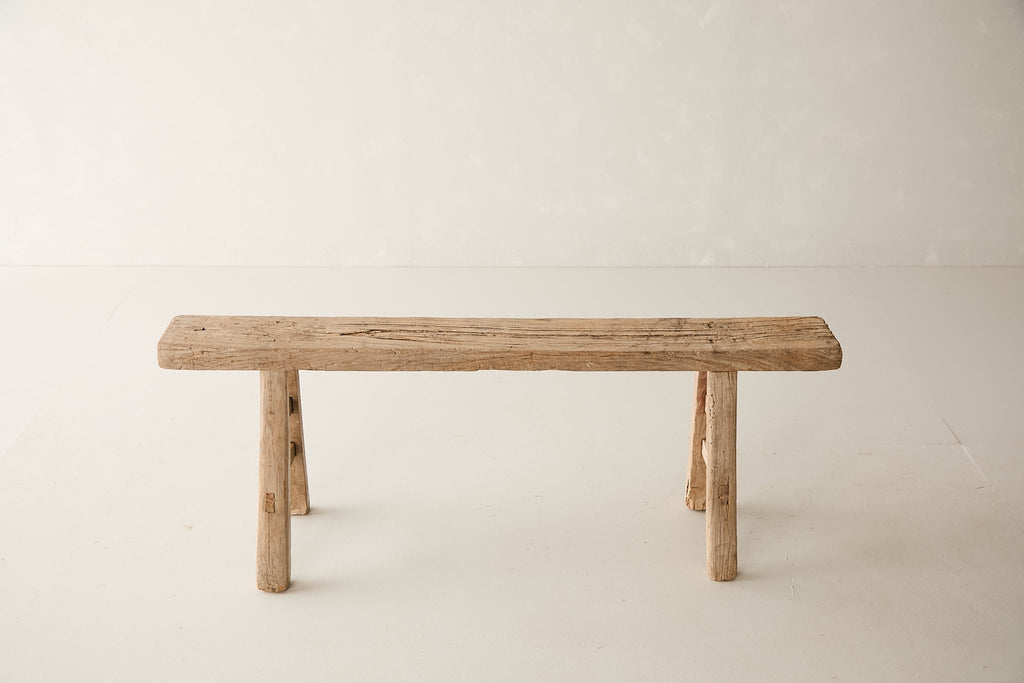 Vintage Elm Bench AH.026 - Circa 1945