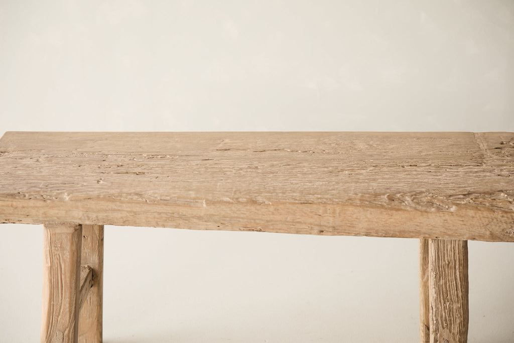 Vintage Elm Bench AH.029 - Circa 1925