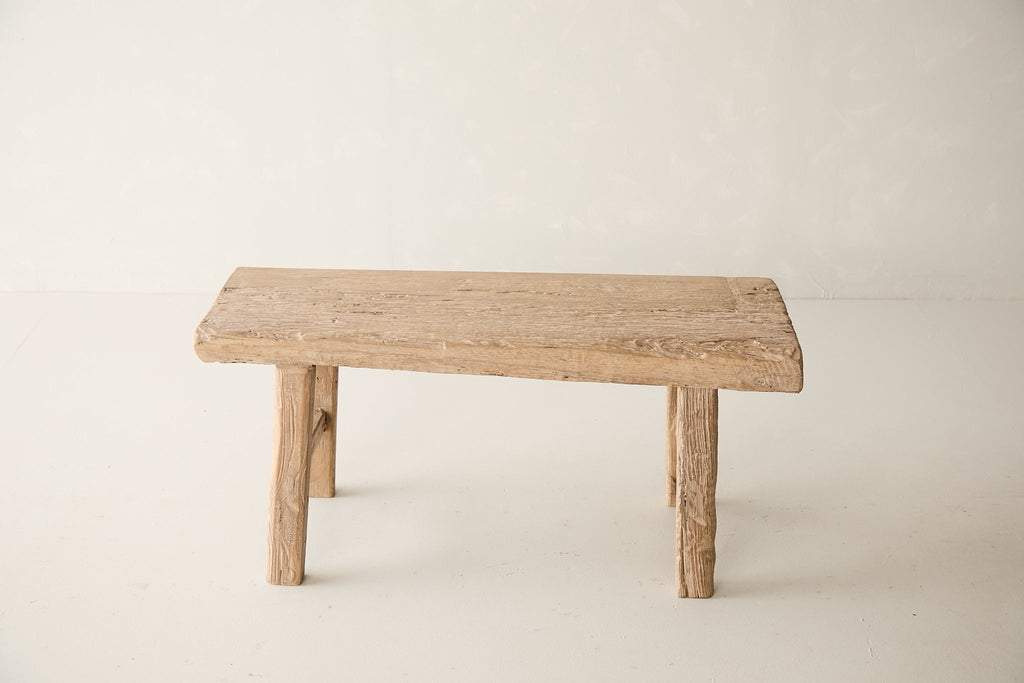 Vintage Elm Bench AH.029 - Circa 1925