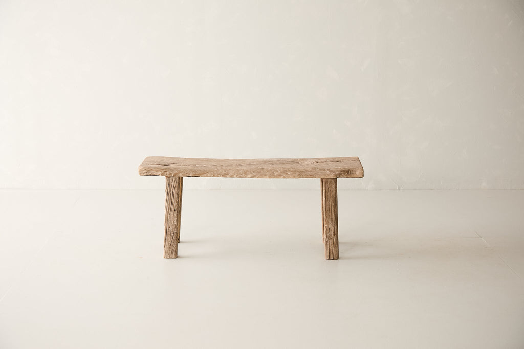 Vintage Elm Bench AH.030 - Circa 1925
