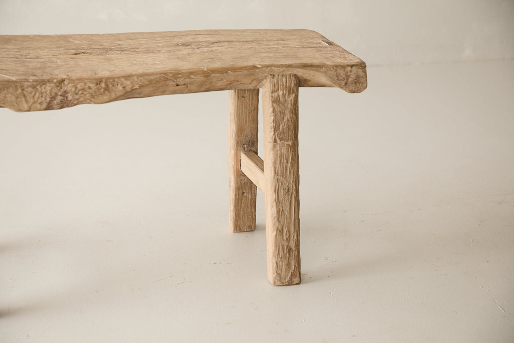 Vintage Elm Bench AH.033 - Circa 1945