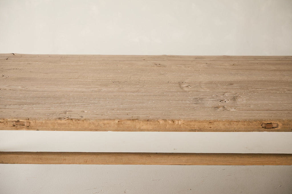 Vintage Elm Coffee Table AH.046 - Circa 1905