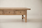 Vintage 3-Drawer Elm Coffee Table AH.047 - Circa 1925