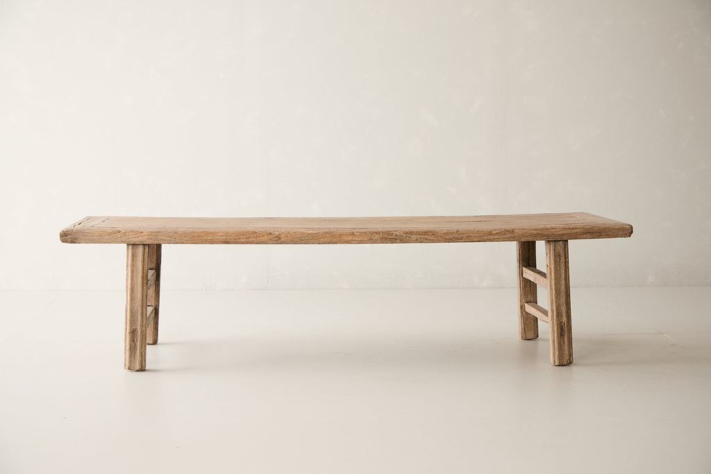 Vintage Elm Coffee Table AH.048 - Circa 1925