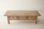 Reclaimed 3-Drawer Poplar Coffee Table AH.049-1