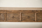 Vintage 4-Drawer Elm Coffee Table AH.053 - Circa 2025