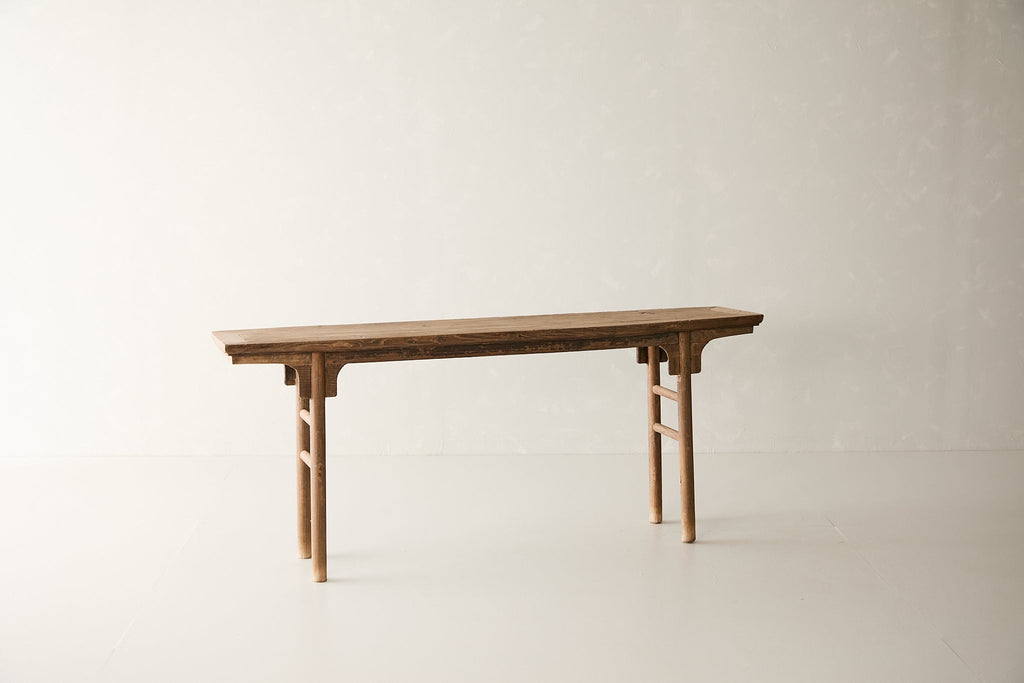 Vintage Elm Console AH.069 - Circa 1905
