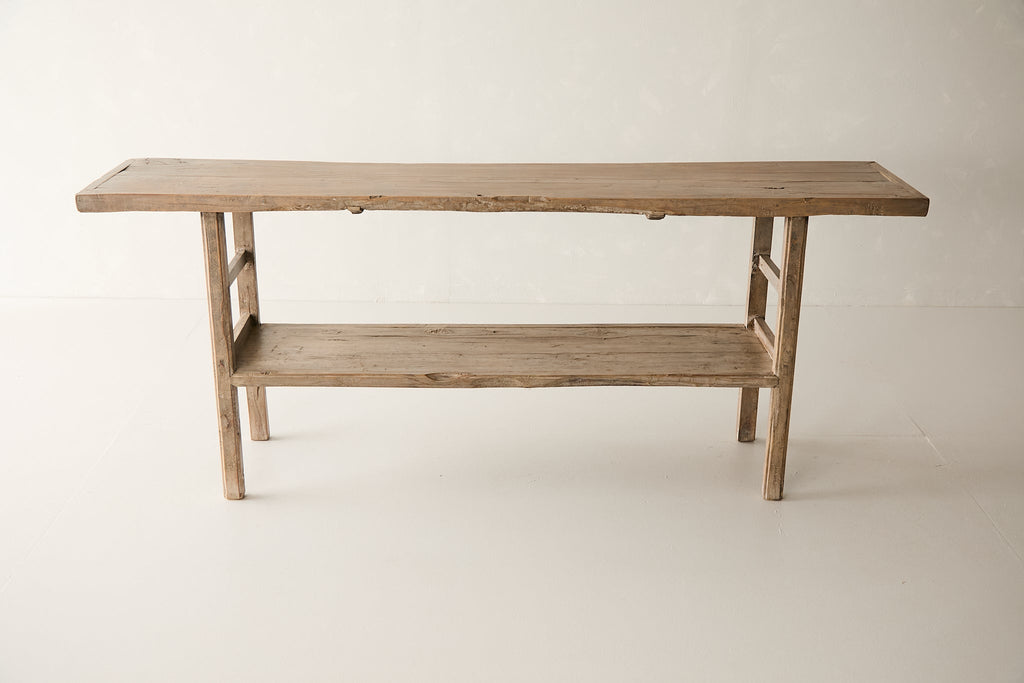 Vintage Fruitwood Console AH.074 - Circa 1945