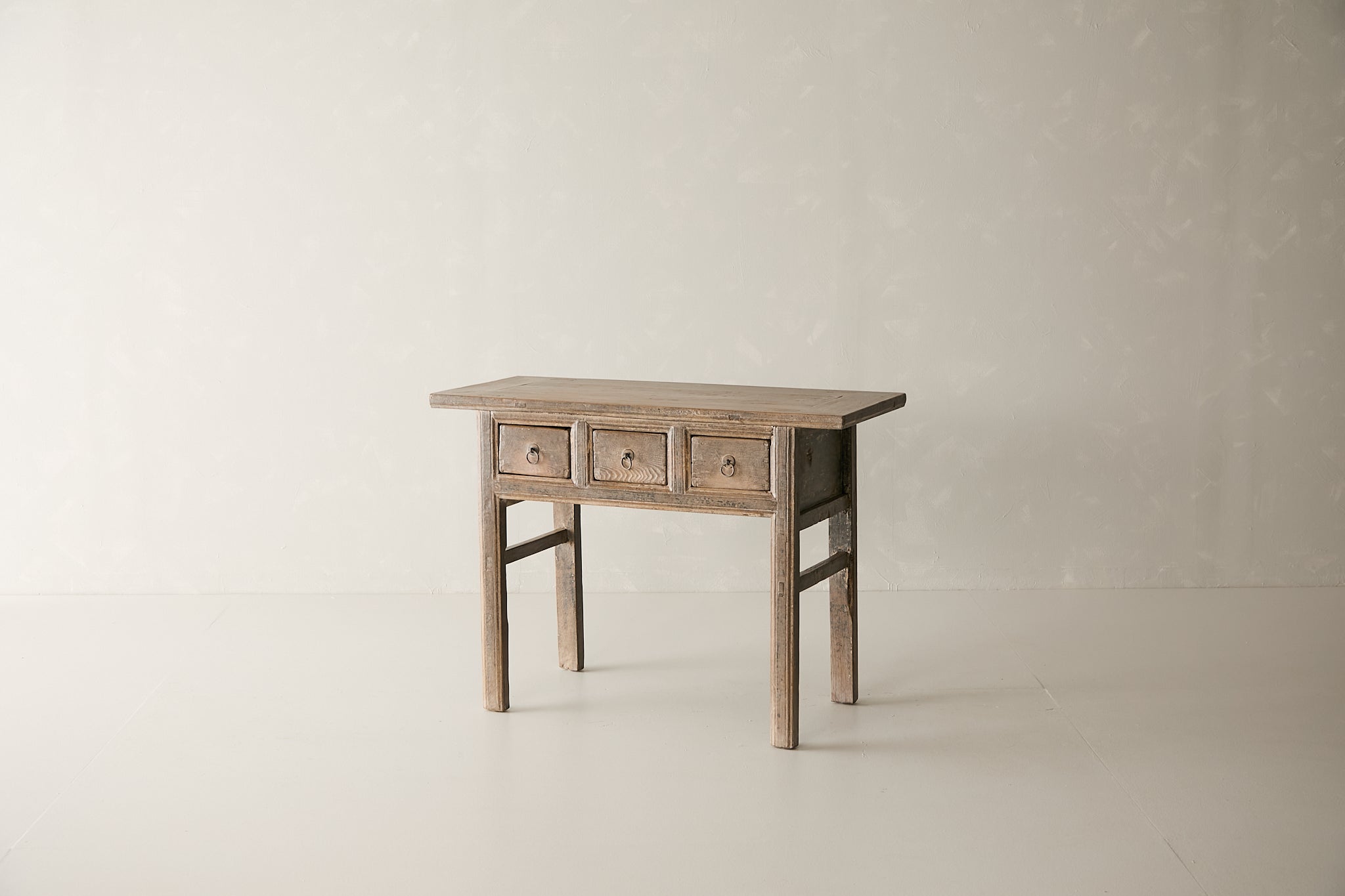 Vintage 3-Drawer Elm Console AH.075 - Circa 1925