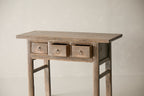 Vintage 3-Drawer Elm Console AH.075 - Circa 1925