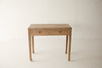 Vintage 2-Drawer Elm Console AH.090 - Circa 1945