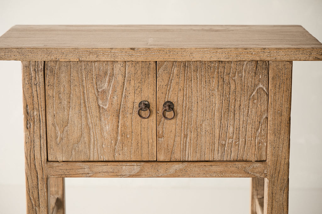 Reclaimed Single-Door Elm Console AH.095-1