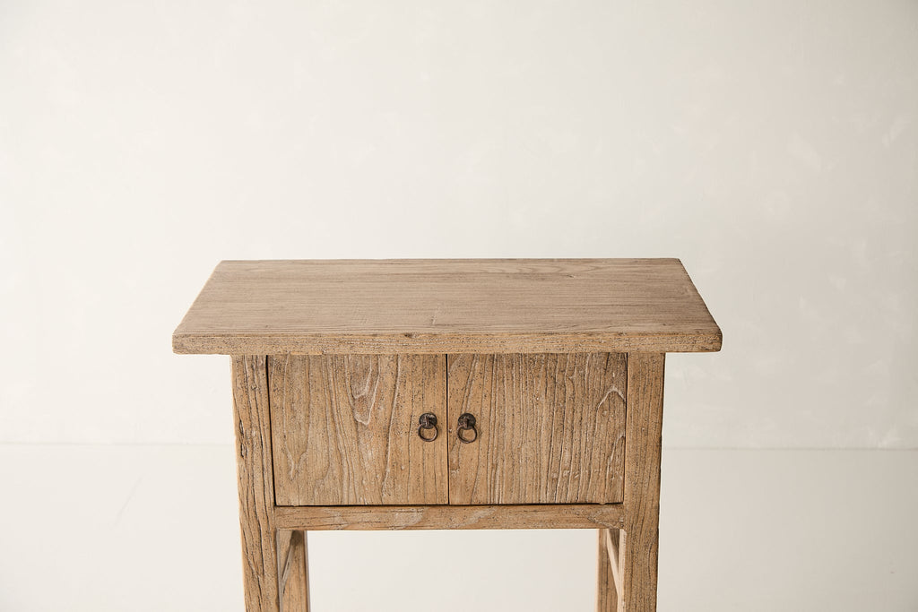 Reclaimed Single-Door Elm Console AH.095-1