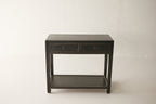 Vintage 2-Drawer Elm Console AH.097 - Circa 1925