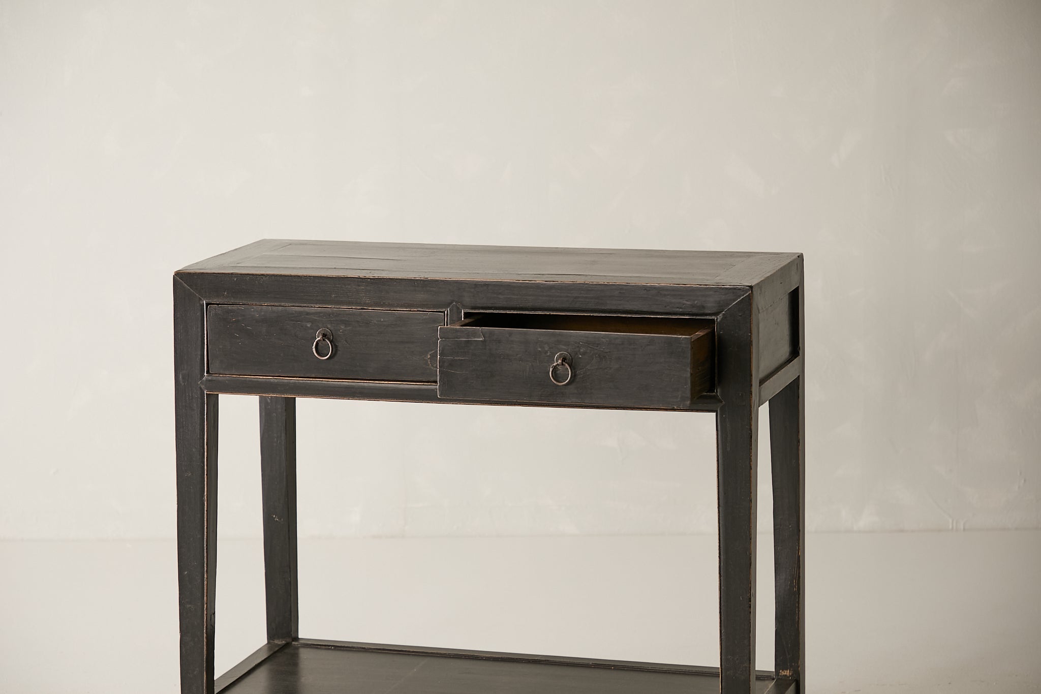 Vintage 2-Drawer Elm Console AH.097 - Circa 1925