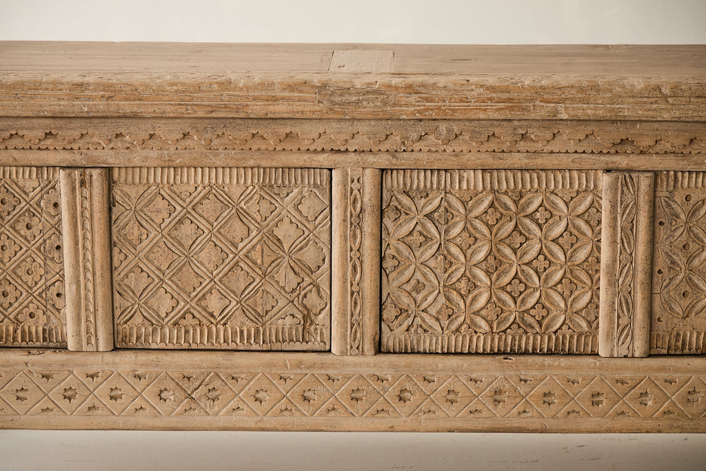 Vintage Xinjiang Carved Sideboard AH.109 - Circa 1925
