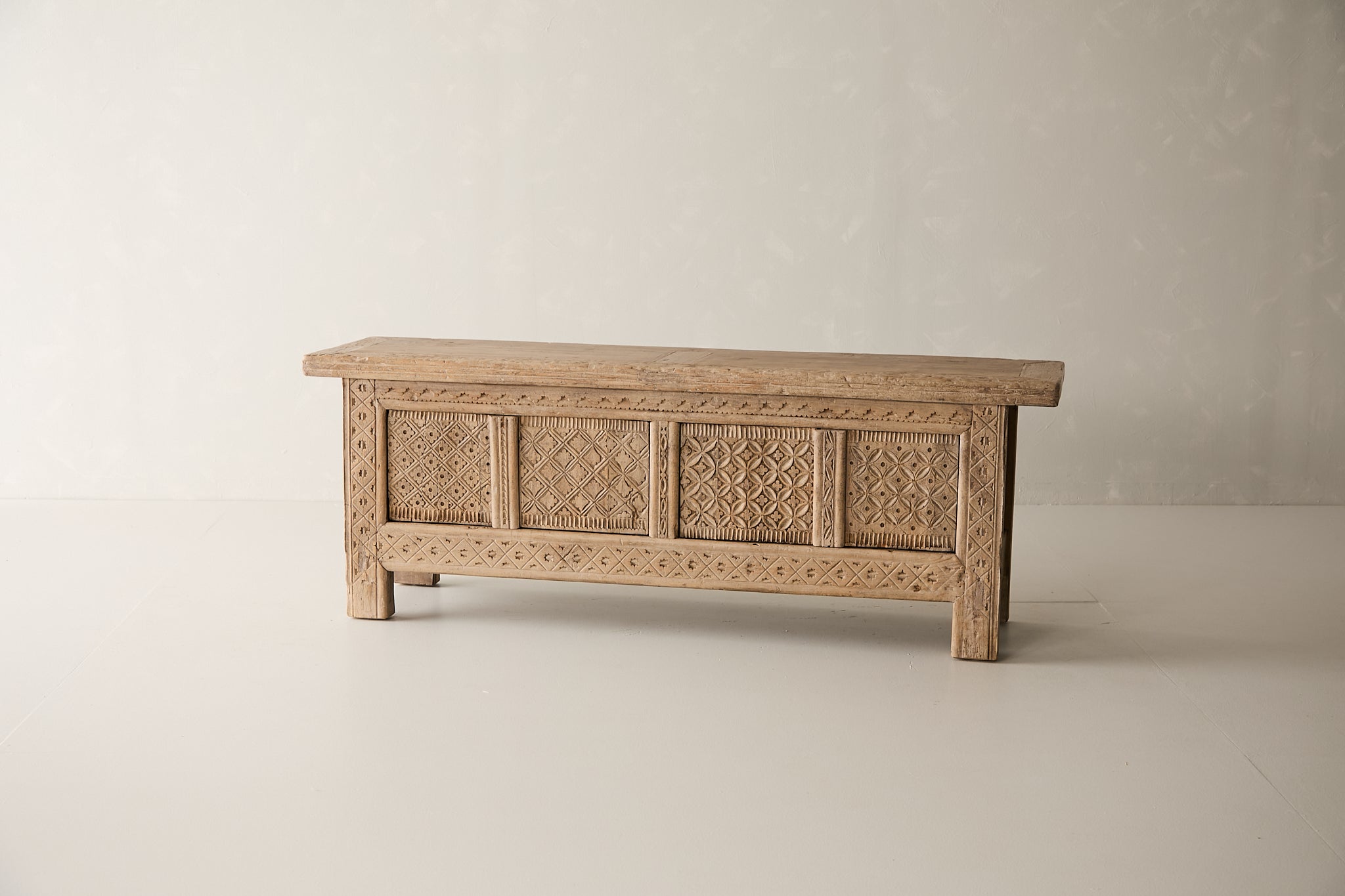 Vintage Xinjiang Carved Sideboard AH.109 - Circa 1925