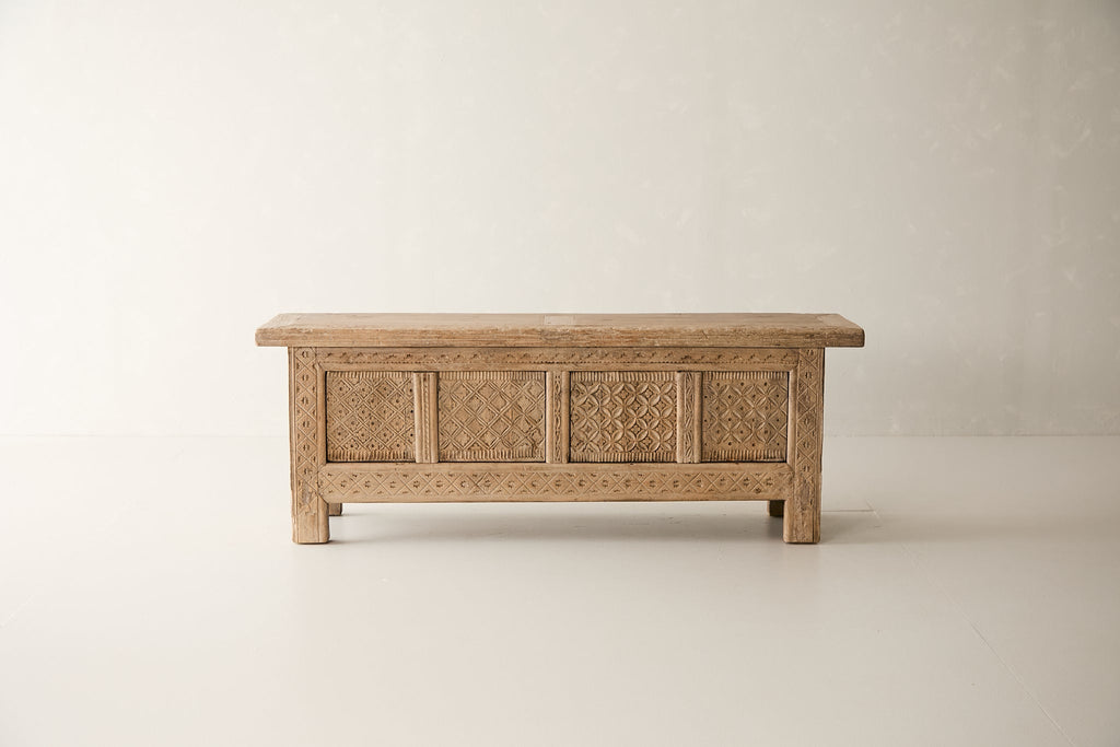 Vintage Xinjiang Carved Sideboard AH.109 - Circa 1925