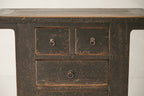 Vintage 4-Drawer Elm Sideboard AH.110 - Circa 1875