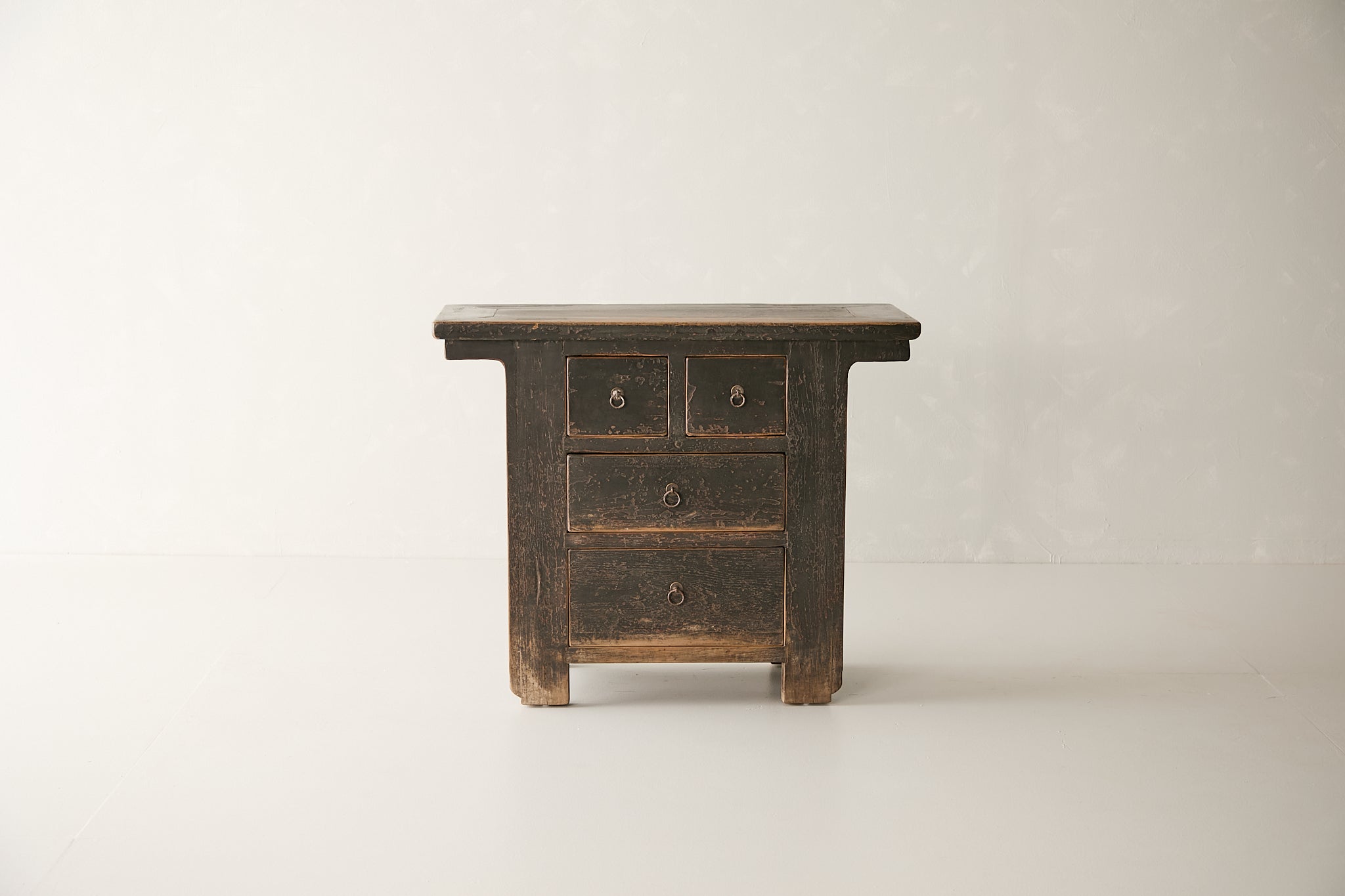 Vintage 4-Drawer Elm Sideboard AH.110 - Circa 1875