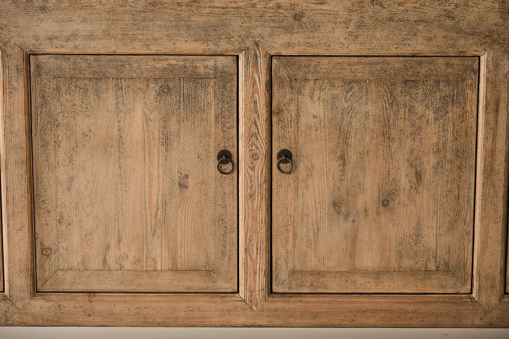 Reclaimed 4-Door Pine Sideboard AH.112