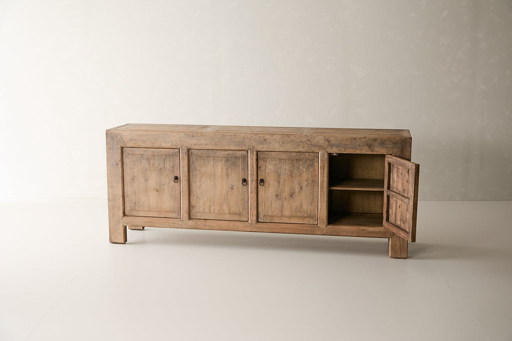 Reclaimed 4-Door Pine Sideboard AH.112