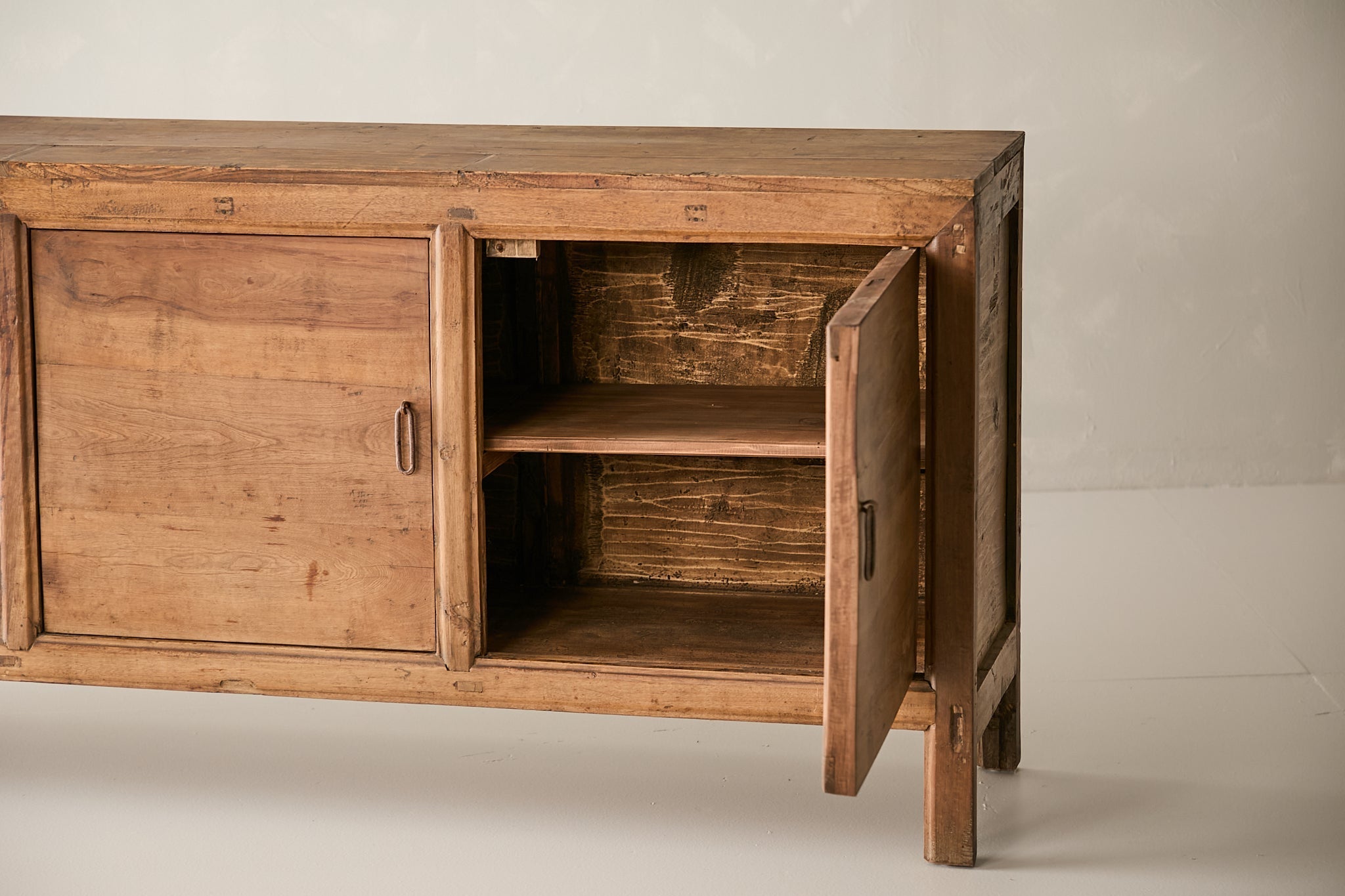 Vintage 3-Door Walnut Sideboard AH.115 - Circa 1875