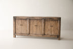 Vintage 6-Door Elm Sideboard AH.117 - Circa 1905
