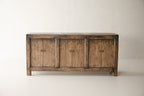 Vintage 6-Door Elm Sideboard AH.117 - Circa 1905