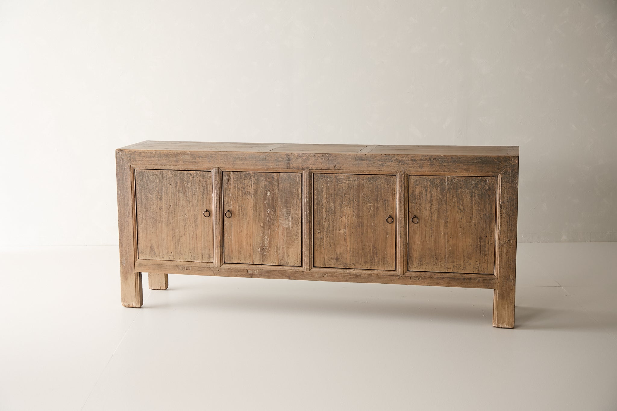 Vintage 4-Door Elm Sideboard AH.118 - Circa 1925