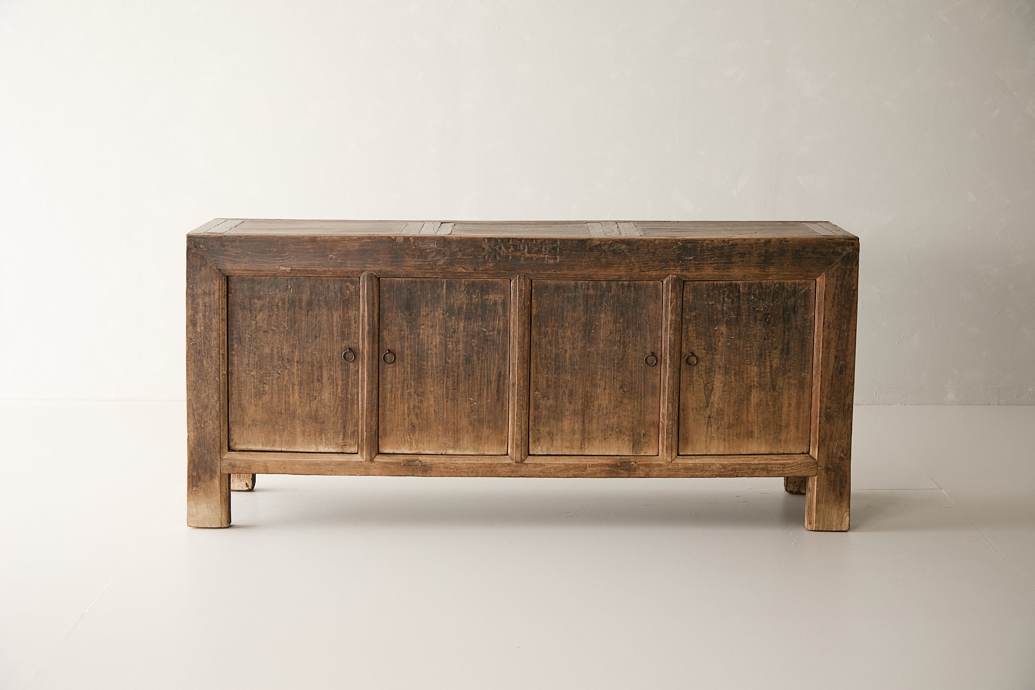 Vintage 4-Door Elm Sideboard AH.120 - Circa 1925