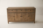 Vintage 4-Door Pine Sideboard AH.121 - Circa 1945