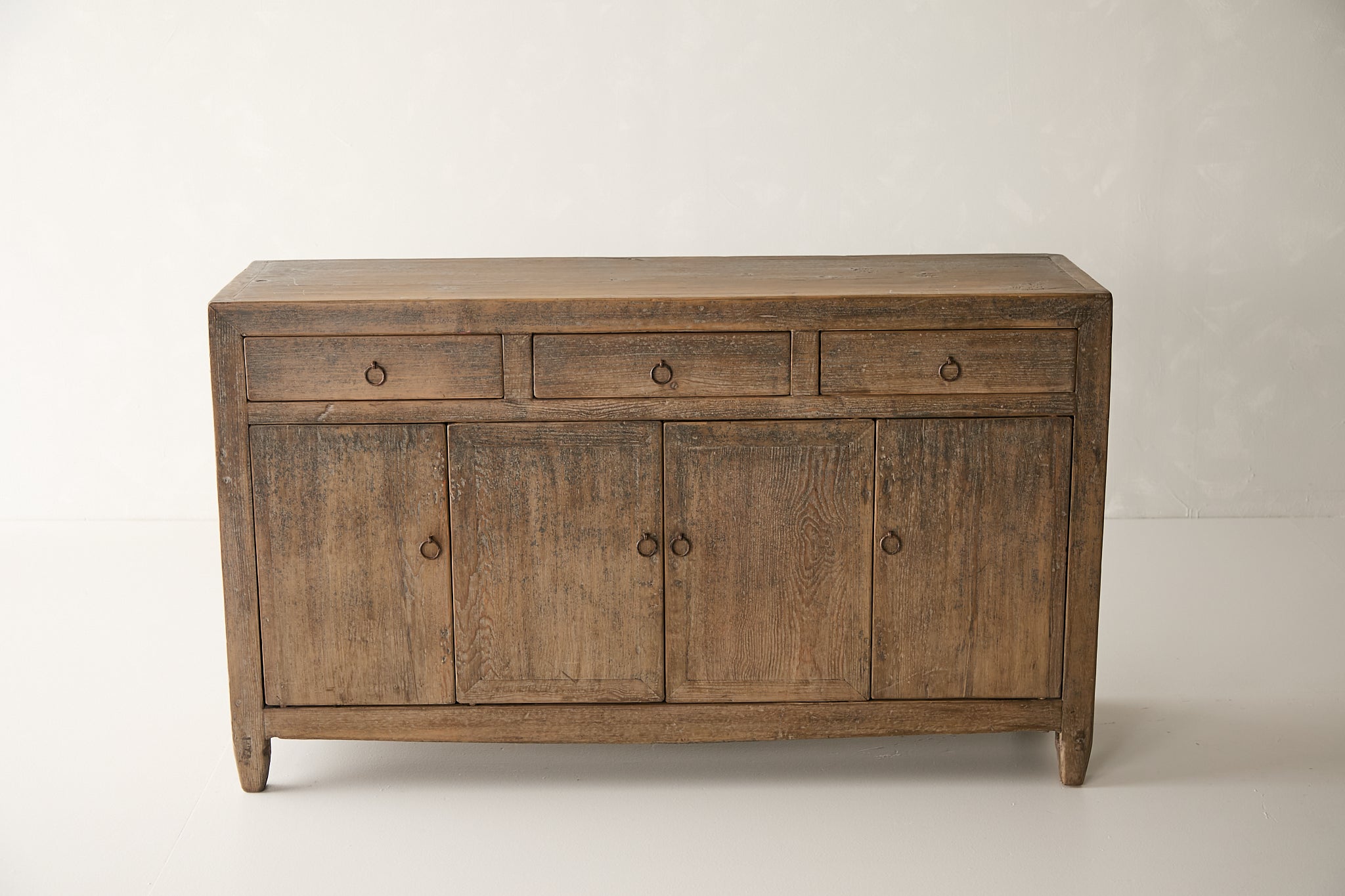Vintage 4-Door Pine Sideboard AH.122 - Circa 1945