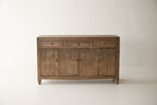 Vintage 4-Door Pine Sideboard AH.122 - Circa 1945