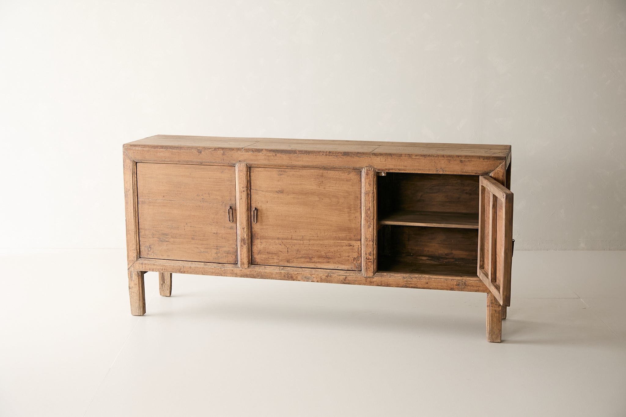 Vintage 3-Door Walnut Sideboard AH.124 - Circa 1875
