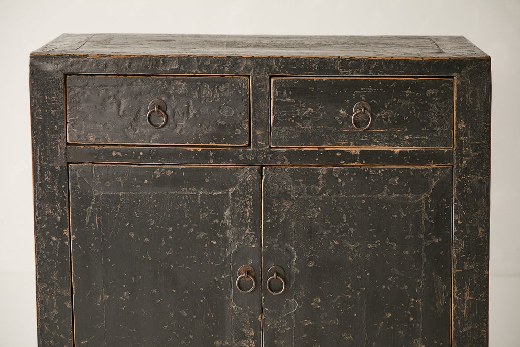 Vintage Black Elm Sideboard AH.129 - Circa 1925
