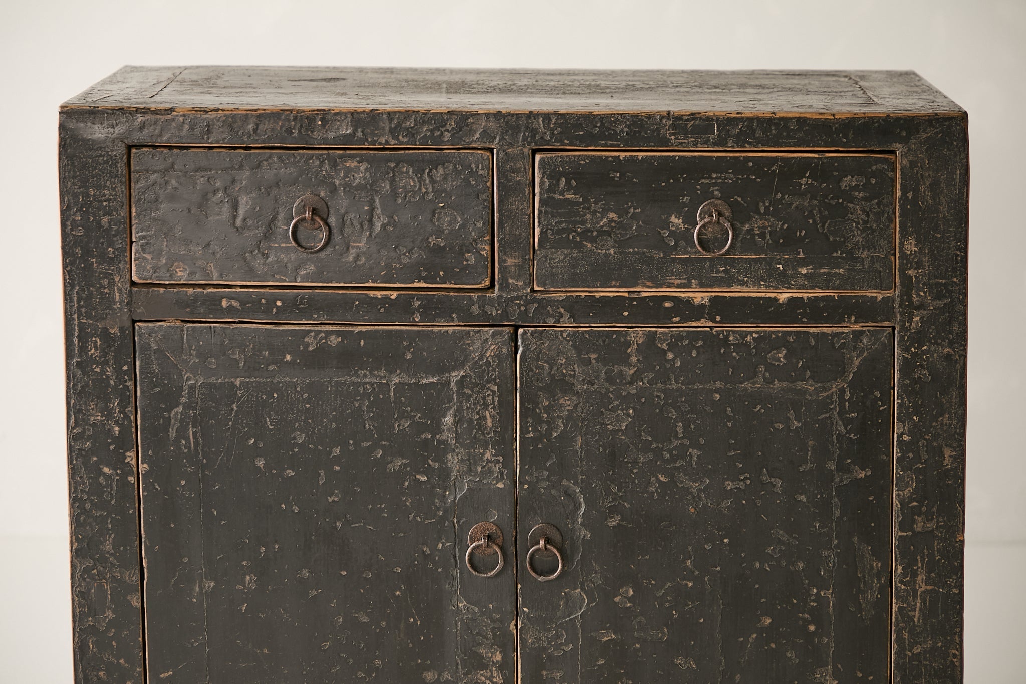 Vintage Black Elm Sideboard AH.129 - Circa 1925