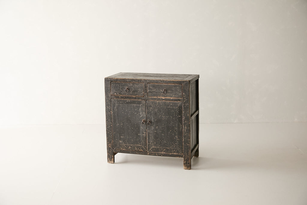 Vintage Black Elm Sideboard AH.129 - Circa 1925