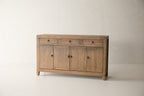 Vintage 4-Door Pine Sideboard AH.133 - Circa 1945
