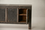 Vintage Black 4-Door Elm Sideboard AH.134 - Circa 1925