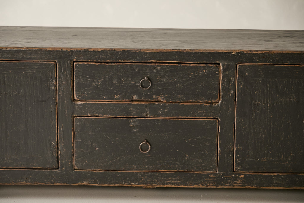 Vintage Elm Low Sideboard AH.137 - Circa 1945