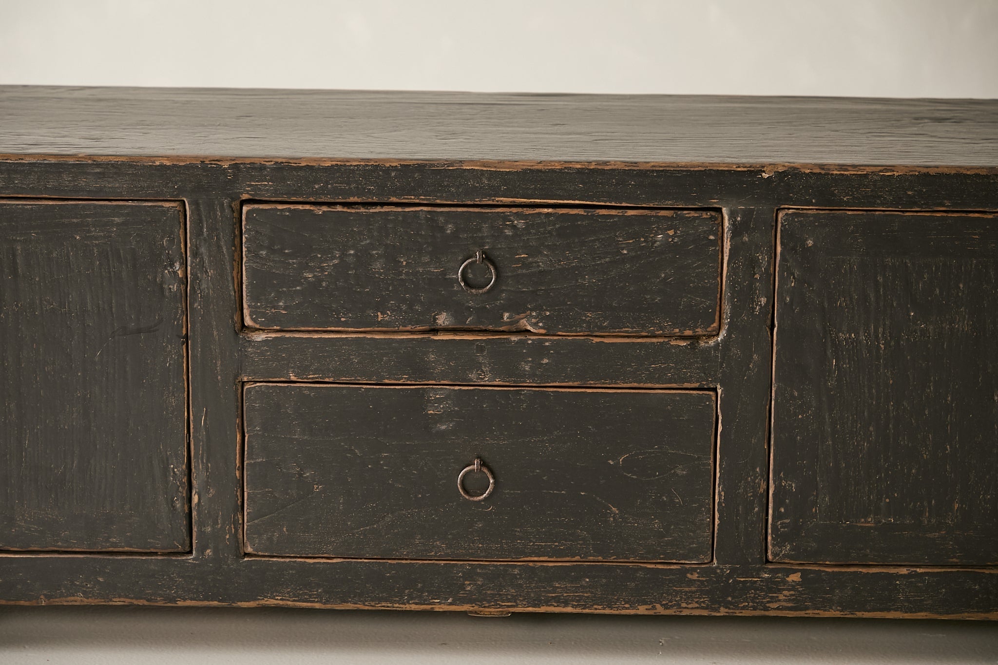 Vintage Elm Low Sideboard AH.137 - Circa 1945