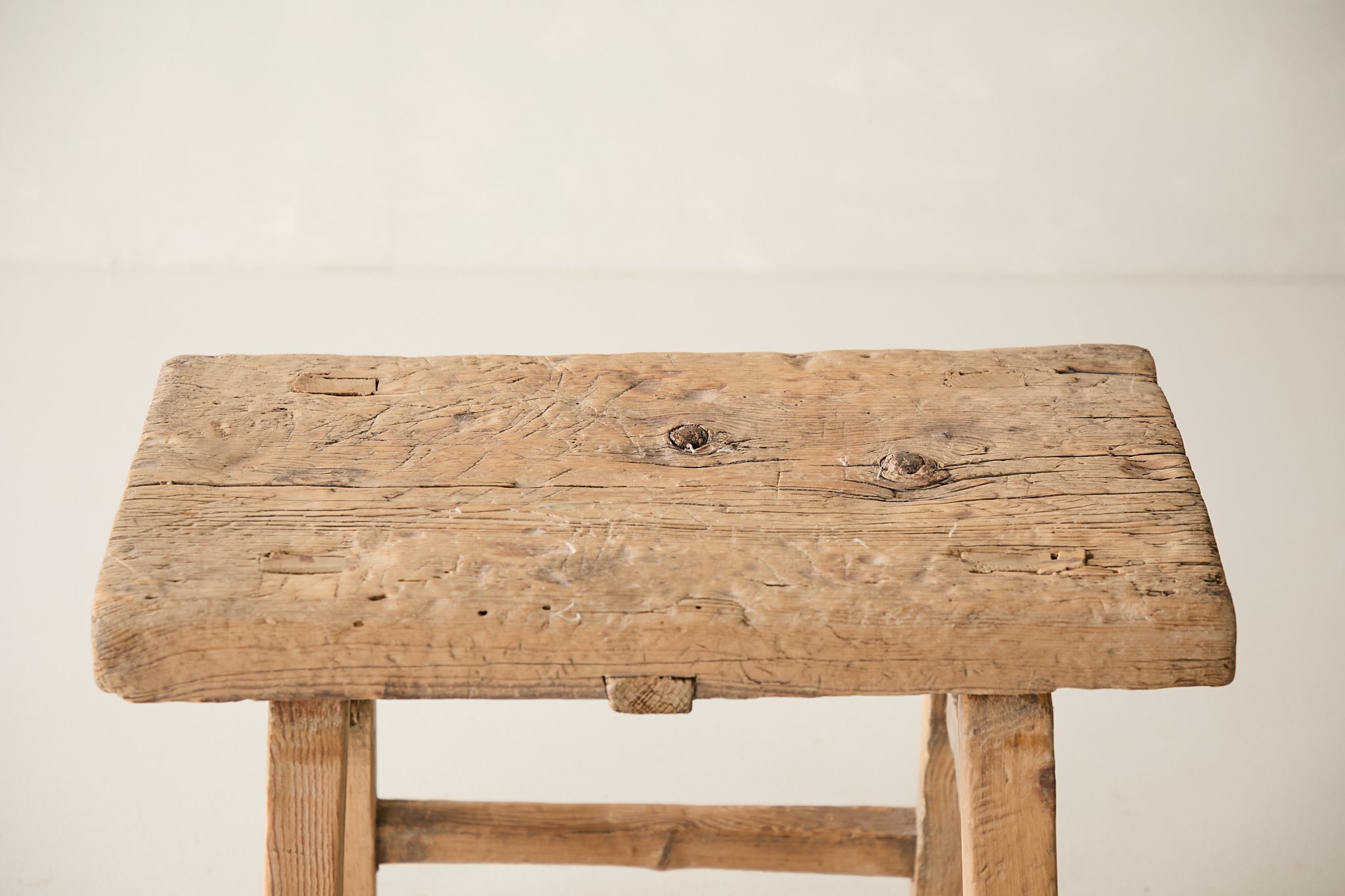 Vintage Elm Stool AH.141 - Circa 1945