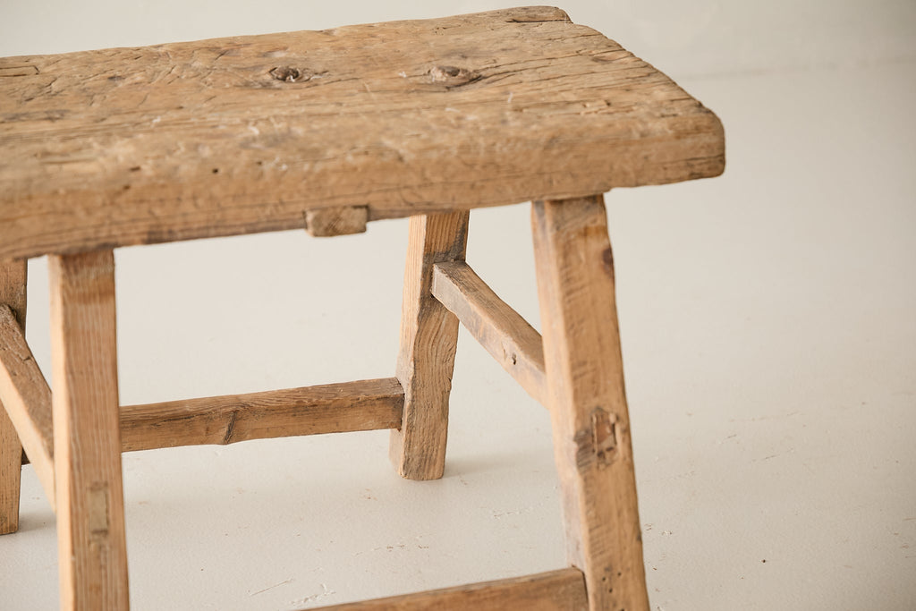 Vintage Elm Stool AH.141 - Circa 1945
