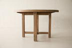 Greco 48 Dining Table - Aged Brown