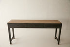 Hoff 3-Drawer Console - Aged black