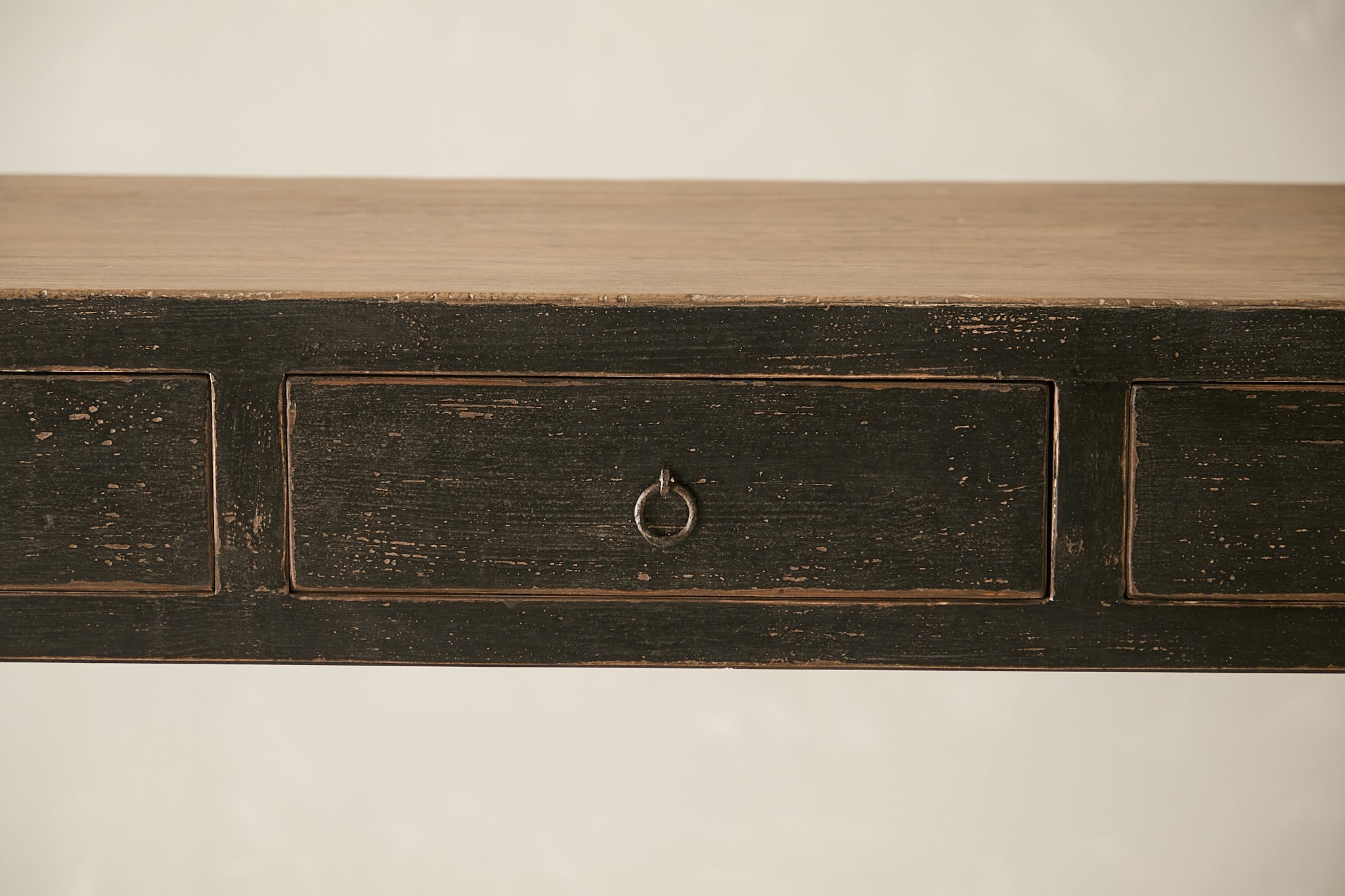 Hoff 5-Drawer Console - Aged black